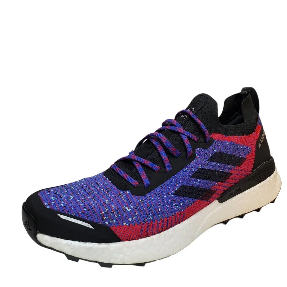 Adidas Mens Hiking Shoes Terrex Two Ultra PrimeBlue Athletic Sneakers - Picture 1 of 10
